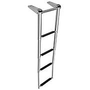 Сходи телескопічна з ручкою 4 ступені 254х1150мм AquaL 1110404