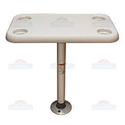 SF комплект стіл прямокутний 40х70см підставу алюміній 1690107