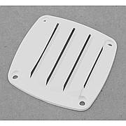 Решітка вентиляційна, білий пластик 76х76MM С82021W