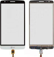 Сенсор (тачскрін) для LG D855 Optimus G3, D858, D859 білий Оригінал (Перевірено)