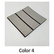 EVA штучне тик Color 4 (світло-сірий тик, чорна смуга)