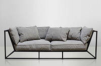 Диван "Кору", диван лофт, м'який диван, диван для дому, офісу, кафе, диван на металевому каркасі