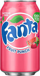 Fanta Fruit Punch Фанта Полуниця Кавун