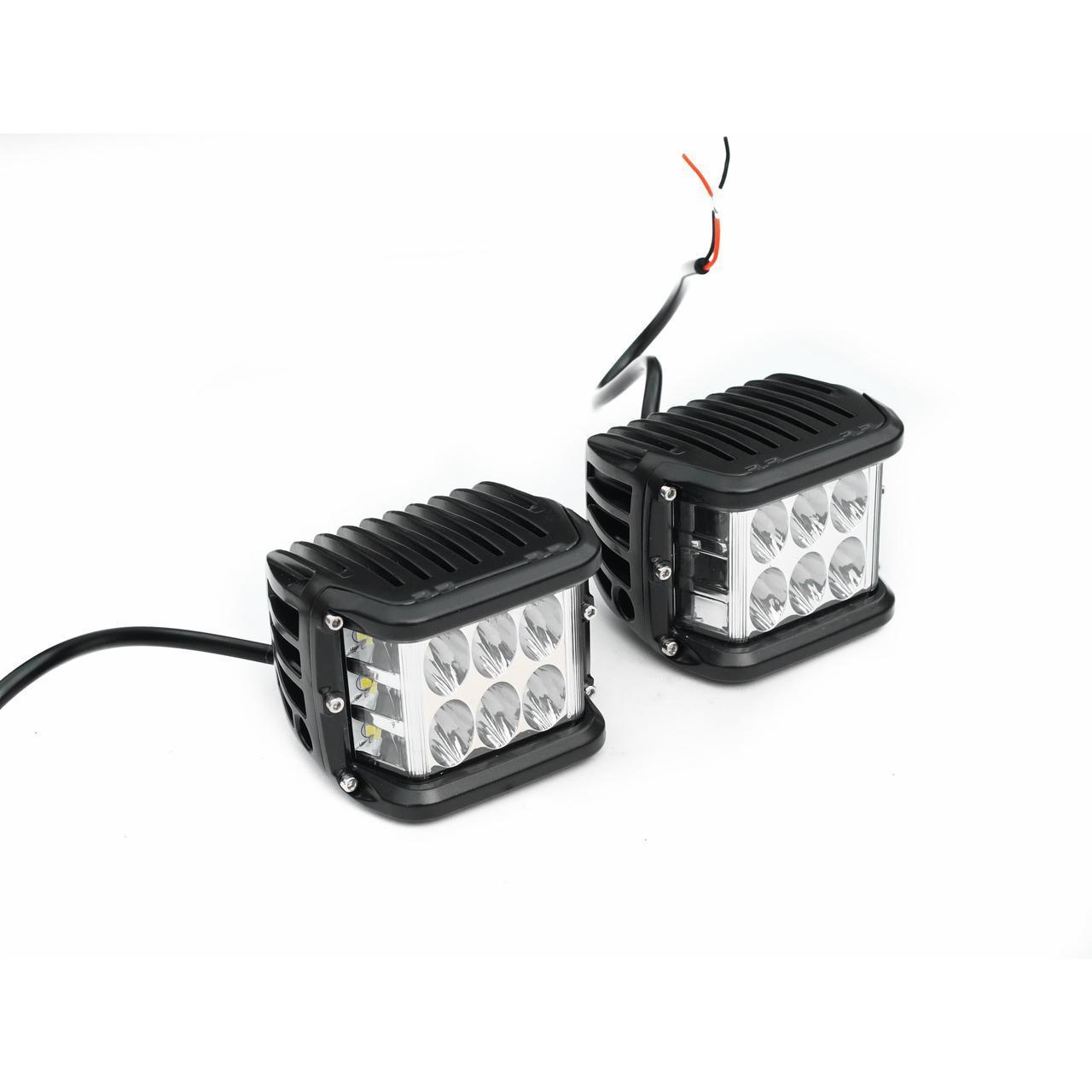 Пара ЛЕД ламп 4500Lm 45Вт Lunsun Led6458