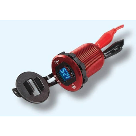 USB зарядка 3A і 2А LED A2025, фото 1