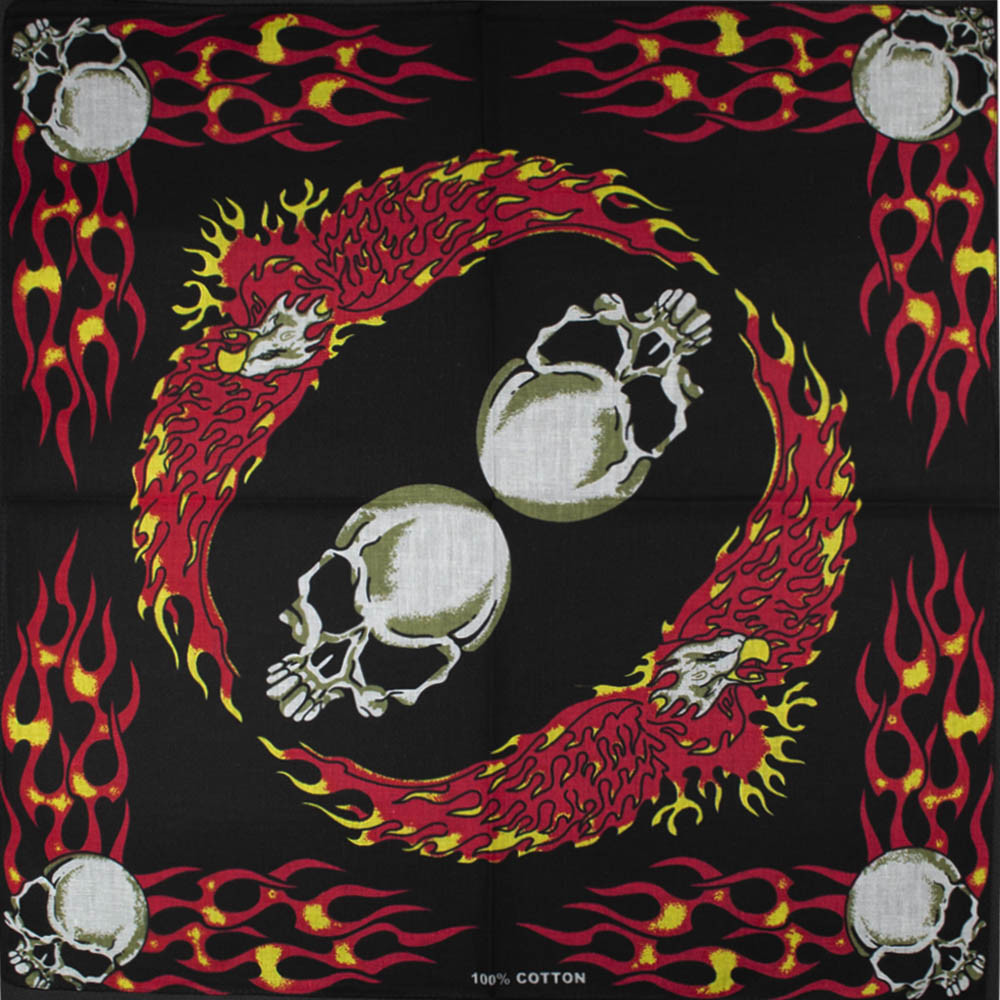 Бандана BAN-073 Skulls and Eagles