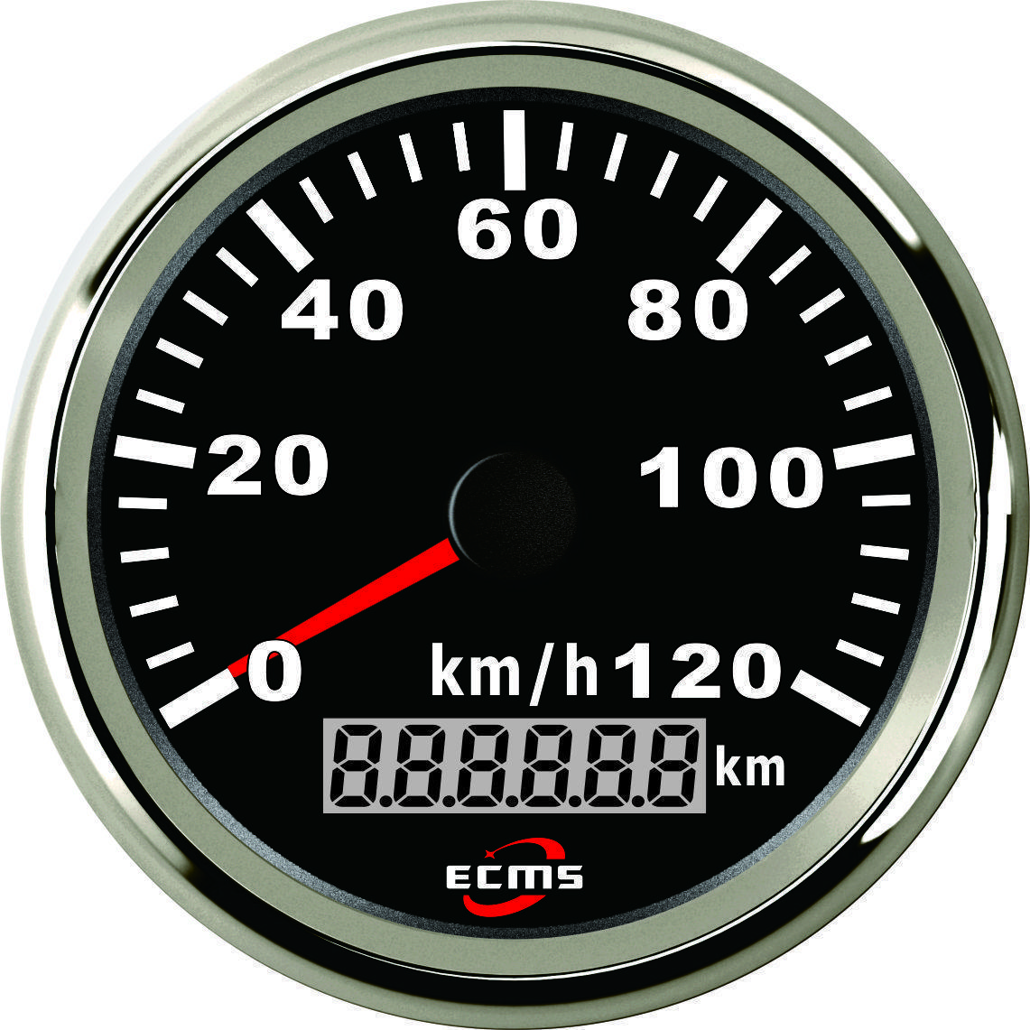 GPS спідометр ECMS (чорний) 900-00079