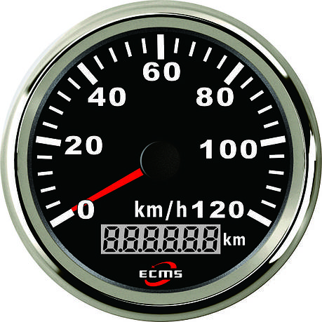 GPS спідометр ECMS (чорний) 900-00079, фото 1