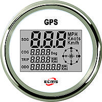 GPS спидометр мультиэкран ECMS (белый) 900-00031