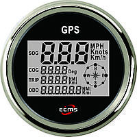 GPS спидометр мультиэкран ECMS (черный) 900-00034