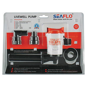 Аератор горизонт, 800GPH SFBP1-G800-05 SEAFLO, фото 3