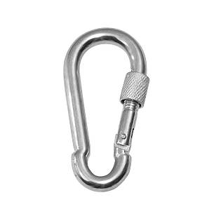 Карабін з закруткою 4mm ZEL 1 ZK01-1103-00004, фото 1