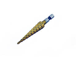 Ступеневе крокове свердло по металу HSS 3-12мм