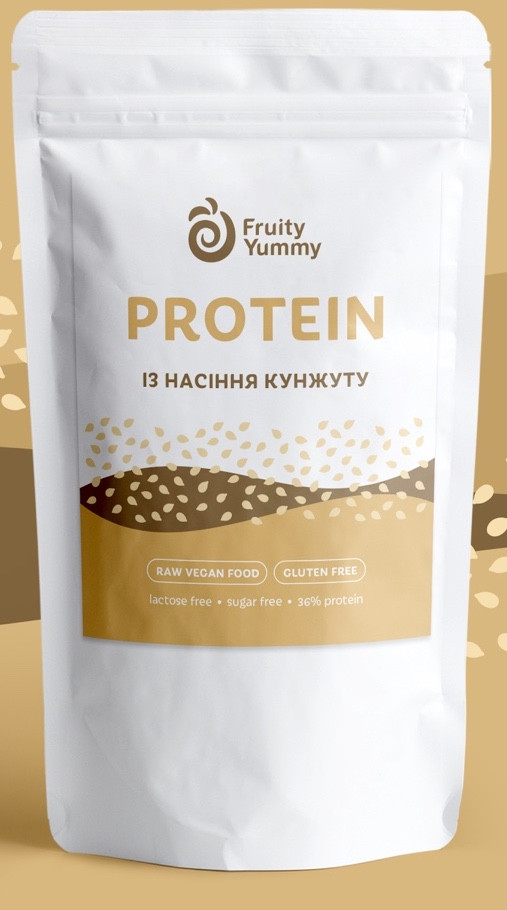 Рослинний протеїн Кунжутний, 250 г Fruity Yummy