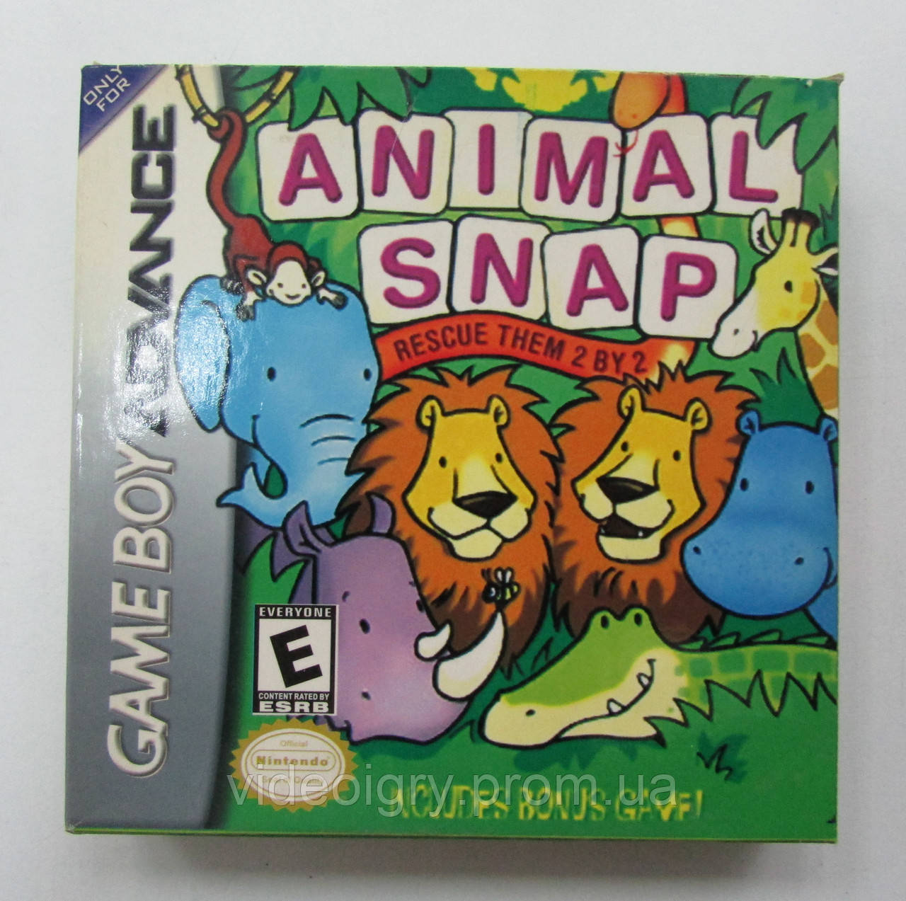 Animal Snap - Rescue Them 2 by 2 картридж Game Boy Advance (GBA)