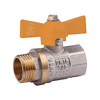 Кран шаровой Valve 3/4" для газа (гш) бабочка