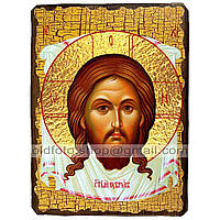 Икона Нерукотворный Образ ,Спаситель ,Иисус Христос ,икона на дереве 130х170 мм