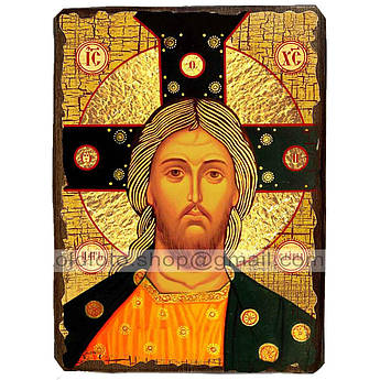 Ікона Спас Золоті Власи, Спаситель, Ісус Христос ,ікона на дереві 130х170 мм