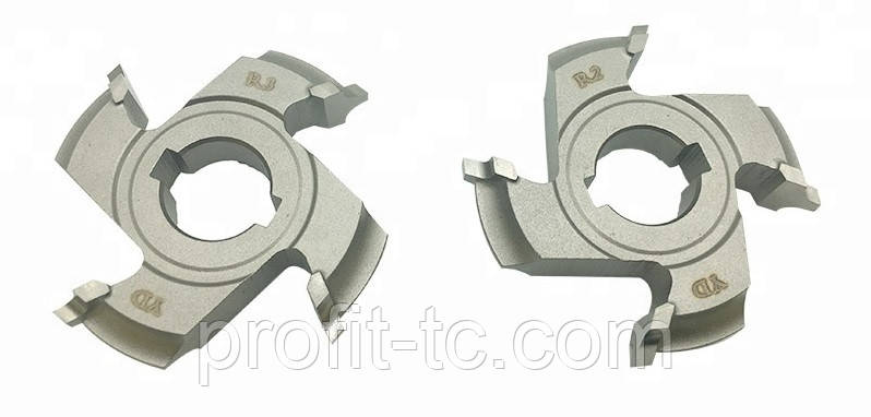 Фреза для крайкооблицювальних верстатів 58х16хH12х4Z-R1.5, фото 1