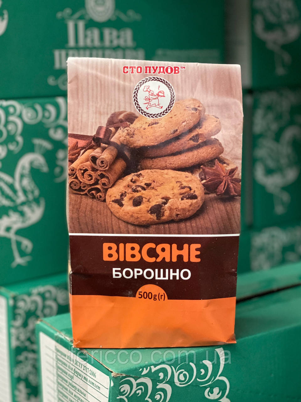 Вівсяне борошно ТМ Сто пудов 500 г
