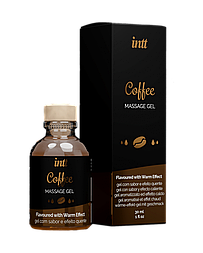 Массажный гель для интимных зон Intt Coffee (30 мл) разогревающий 777Store.com.ua