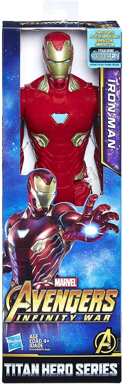 Іграшка-фігурка Hasbro Залізна Людина, Марвел, 30 см - Iron Man, Marvel, Titan Hero Series