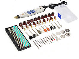 Міні гравер Hilda 18 В з комплектом фрезерувальних насадок електричний Подвійний комплект аксесуарів Хіт продажу!