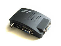 BNC, S-Video - VGA монитор, видео конвертер