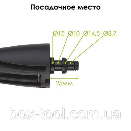 Насадка кутова до мийок високого тиску DT-1505/DT-1507 INTERTOOL DT-1570, фото 2