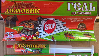 Домовой от тараканов шприц гель 35 г (Агромакси)