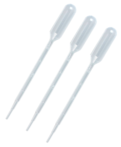 Купить Пипетка Пастера 3 мл пластиковая (полиэтилен) с градуировкой ...