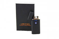 Запальничка USB дугова електроімпульсна HLV ZA-750 Black, фото 3