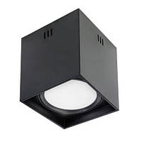 Світильник накладний квадрат."SANDRA-SQ10/XL" 10 W 4200 K чорний, білий