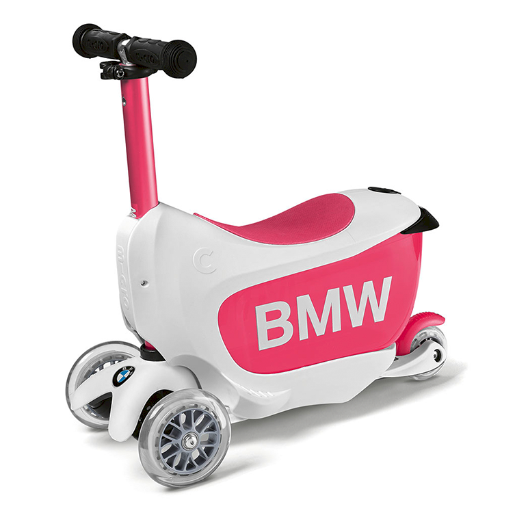 Дитячий самокат BMW Kids Scooter, білий, рожевий (80932450902)