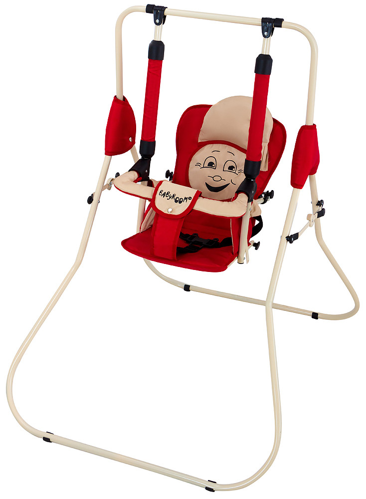 Качель Babyroom Casper красный / светло-бежевый