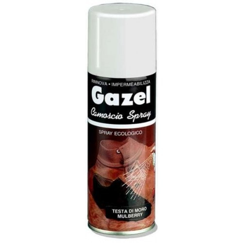 Аерозольна фарба для замші та нубука віскі Gazel 200ml