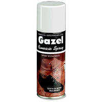 Аэрозольная краска для замши и нубука красная Gazel 200ml