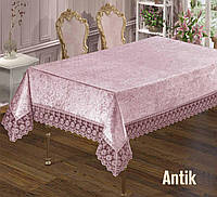 Скатерть Велюр Maison Royale 160x220 Antik Powder