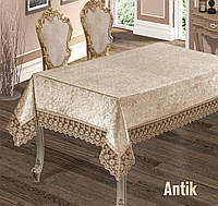 Скатерть Велюр Maison Royale 160x300 Antik Cappucino