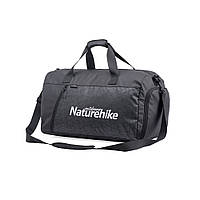 Спортивна сумка Naturehike розмір L чорна NH19SN002