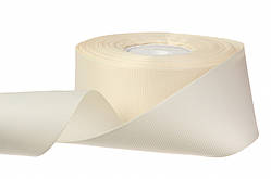 Стрічка репсова на метраж 4 см, колір тілесний (топлене молоко) 4 грн за метр.