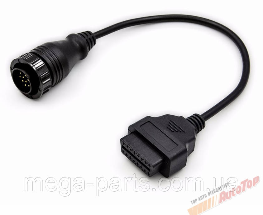 Перехідник з OBD2 16pin мама на Mercedes Sprinter VW LT 14pin тато