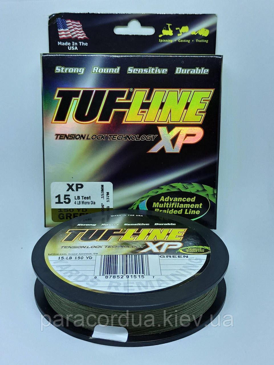 Шнур рибальський TufLine Плетений 137 м