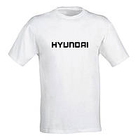 Мужская футболка с принтом "Hyundai logo" Push IT
