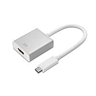 Переходник, преобразователь Adapter Type-C to HDMI,Type-c to HDMI Silver/Gold