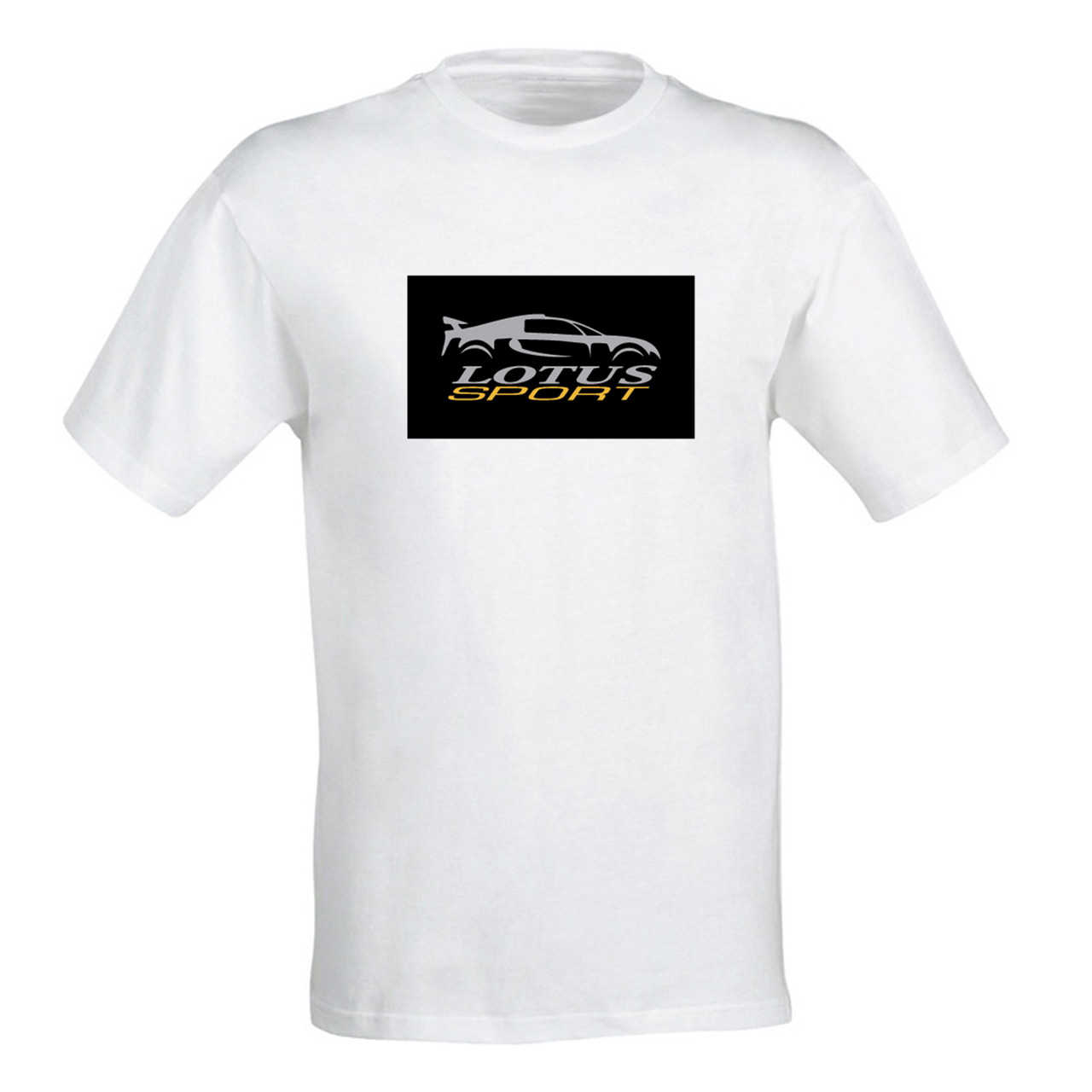 Чоловіча футболка з принтом "Lotus Sport" M, Білий Push IT