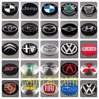 Наклейки для дисків 56мм