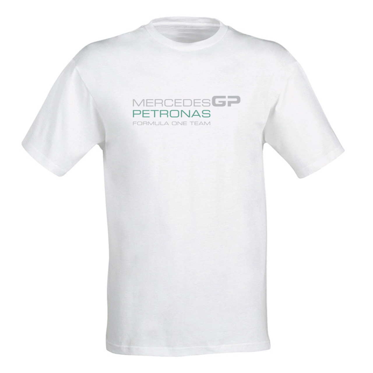 Чоловіча футболка з принтом "Mercedes gp petronas" M, Білий Push IT
