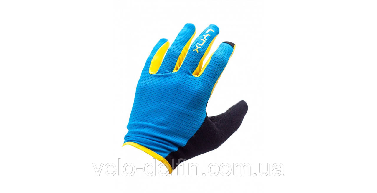 Велосипедні рукавички Lynx Trail Blue/Yellow