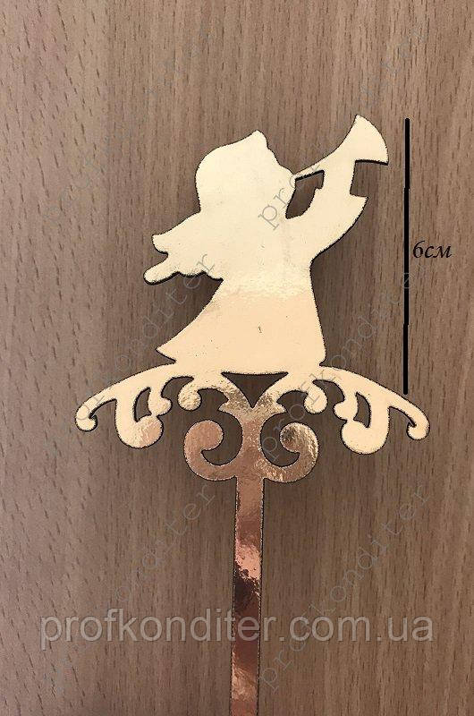 Топер з ламінованого картону "Ангел-вісник", фото 1